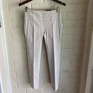 Alfani Sz 2P 2 Petite light tan cream beige skinny leg NWT business casual